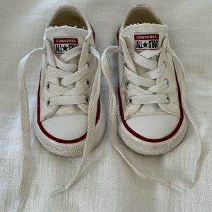 Converse Kids Babies White Sneakers